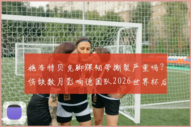 施洛特贝克脚踝韧带撕裂严重吗？伤缺数月影响德国队2026世界杯后防，多特蒙德后卫康复时间解析